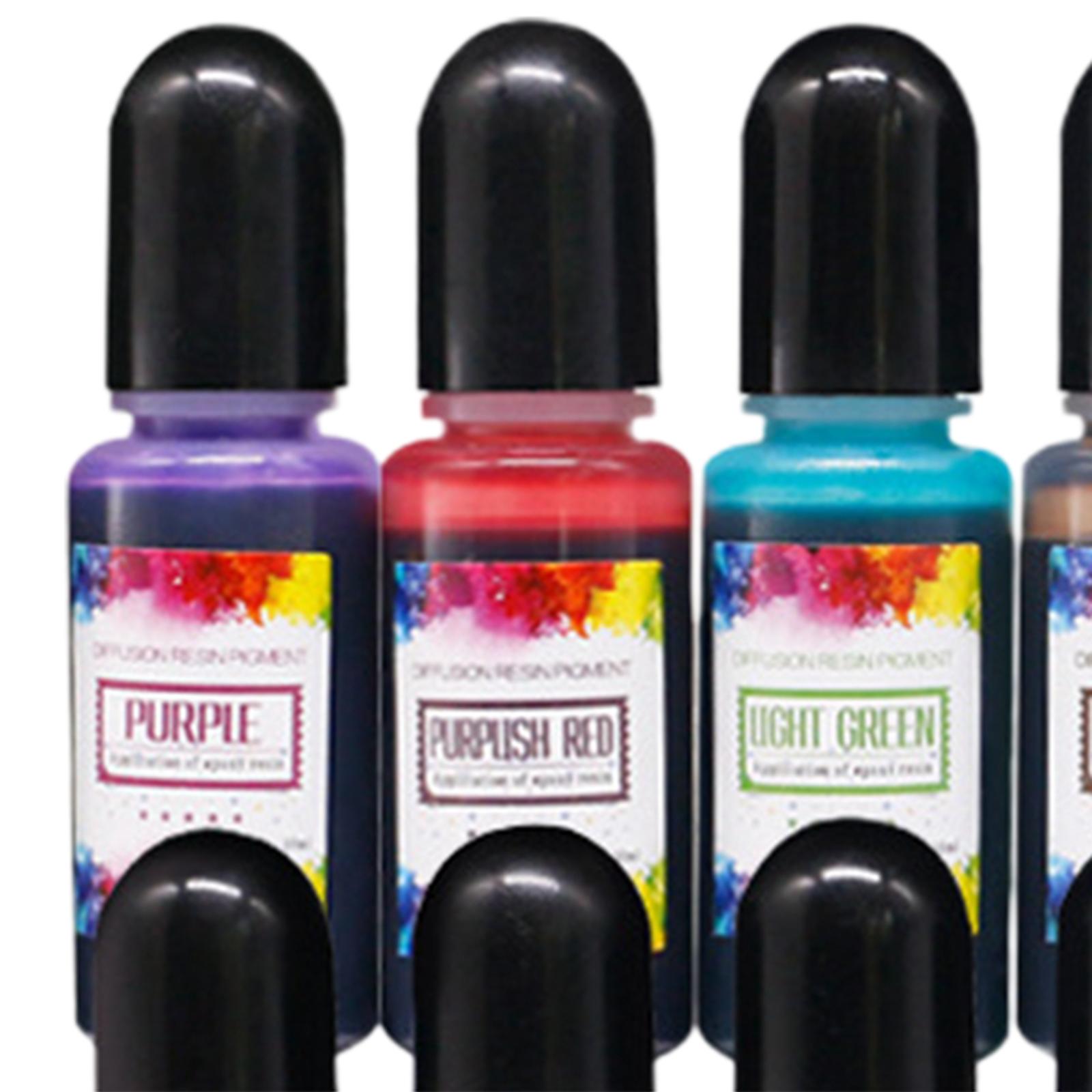 Resin Dye Alcohol - 24 szt. Tuszy alkoholowych Pigment do