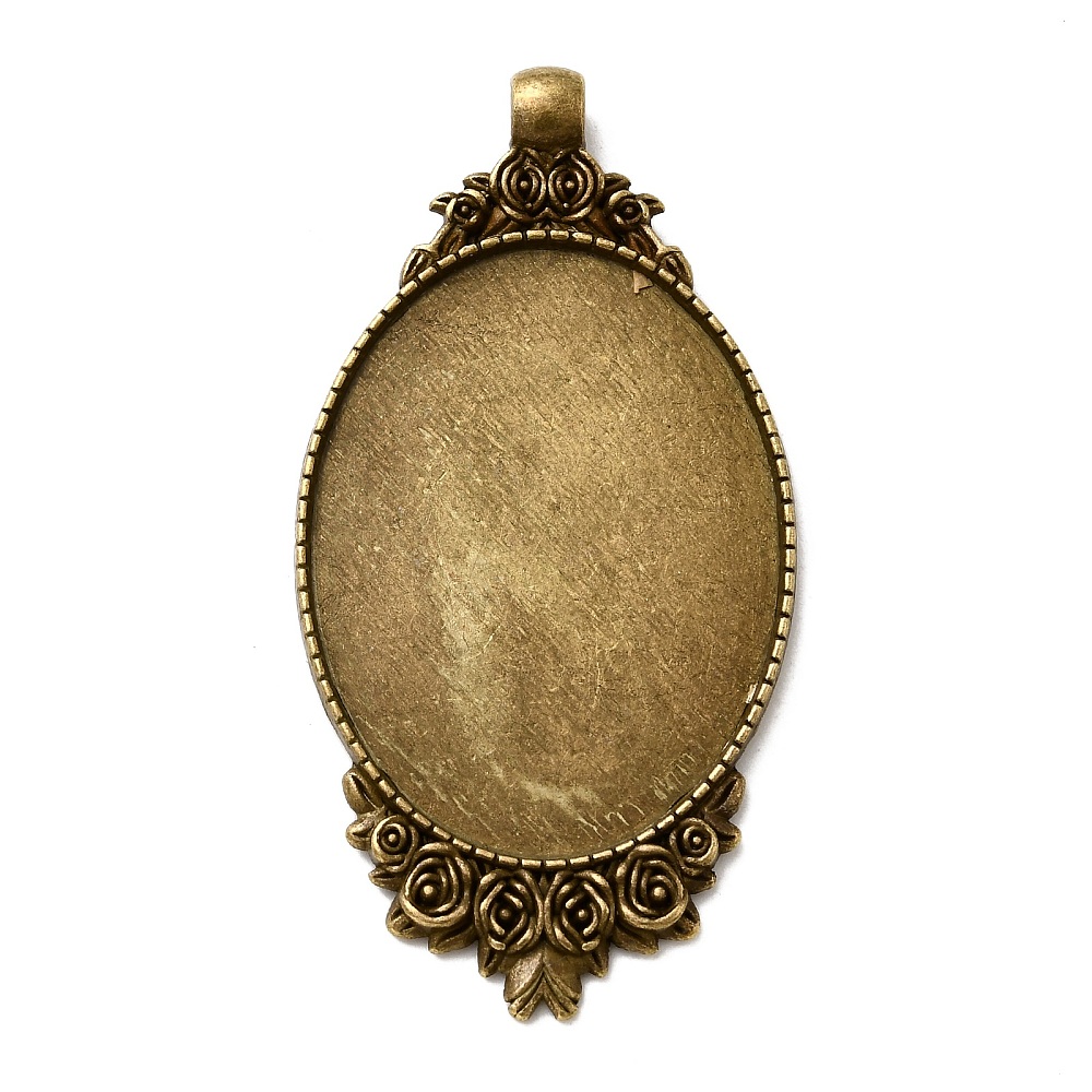 Bezels Set Pendant - 10 szt. Zawieszki w stylu vintage