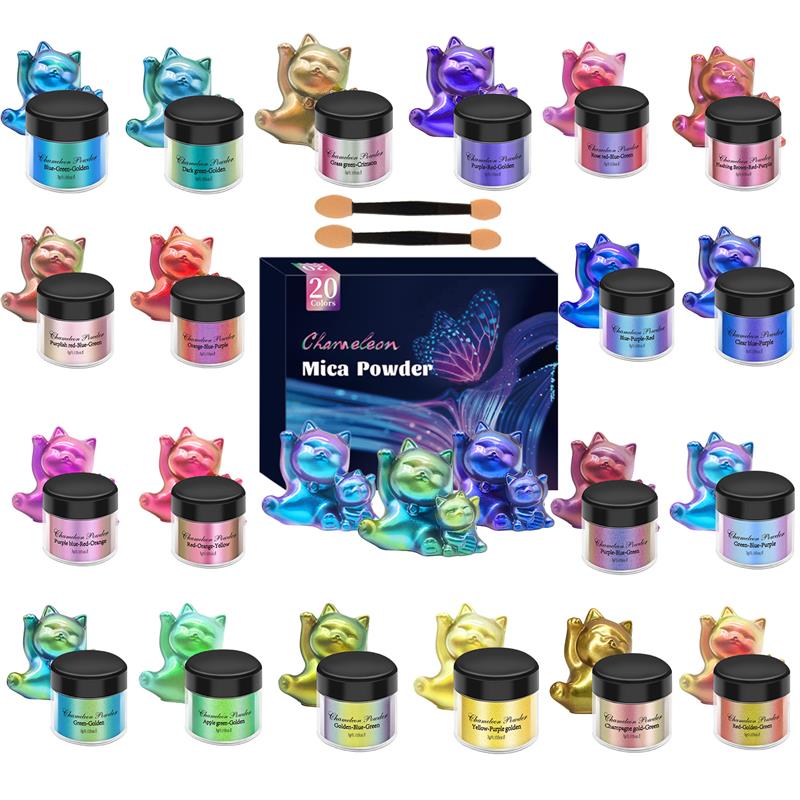 Resin Pigment Set - 10/20 zestaw kolorów żywica zmieniająca kolor