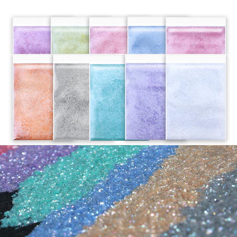 Resin Pigment Set - Diamentowy błyszczący proszek mikowy Pigment barwnik