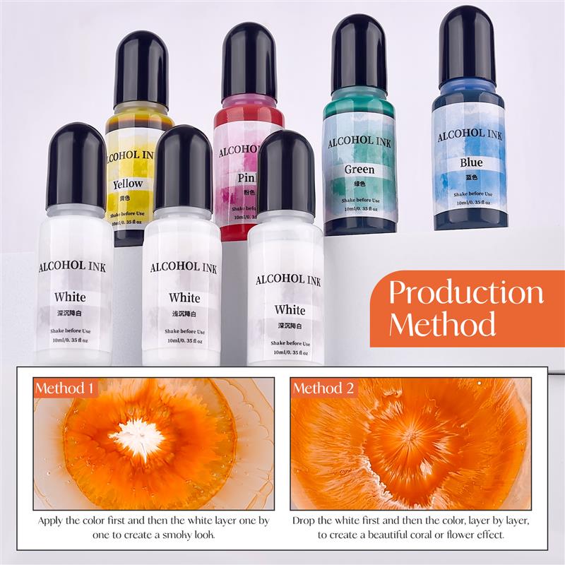 Resin Dye Alcohol - 10ml/szt. Esencja żywica alkohol płynne barwniki