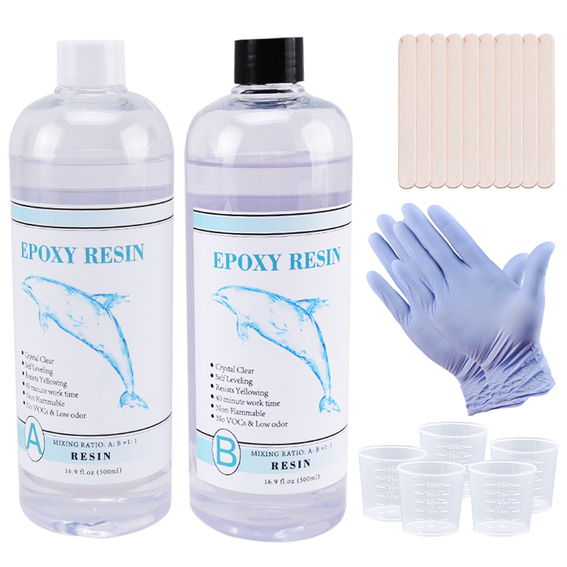 Serving Tray Mold - 1:1 Przezroczysta żywica epoksydowa Crystal Clear
