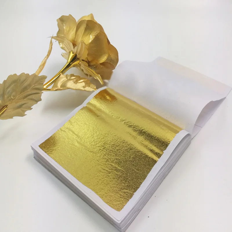 100 szt. Imitacja złota, srebr – Gold Foil Flakes recenzja i cena