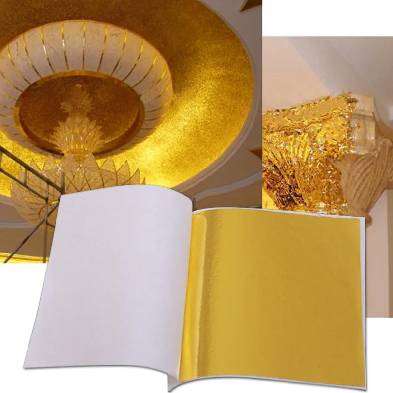 100 szt. Imitacja złota, srebr – Gold Foil Flakes recenzja i cena