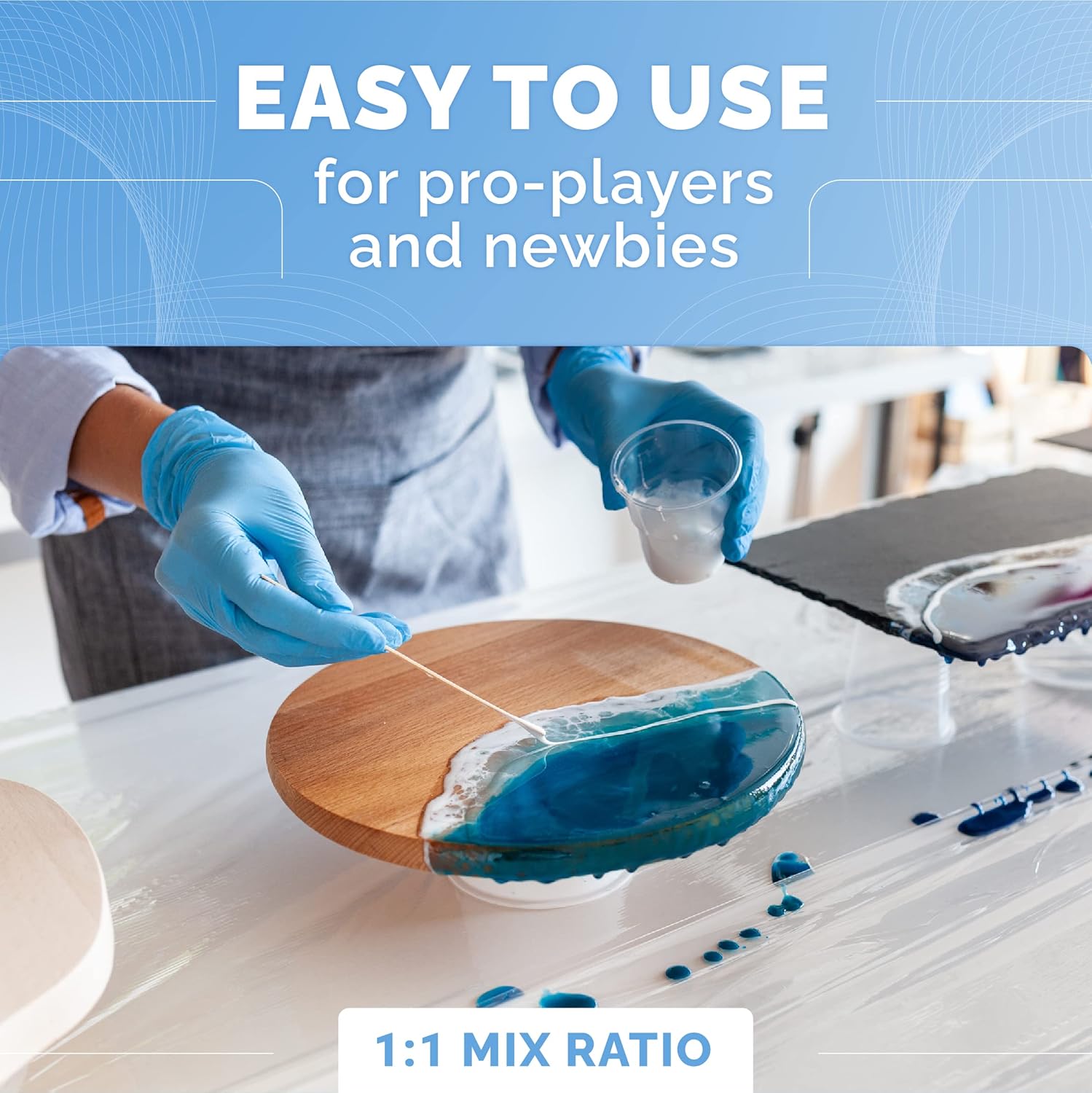 Zestaw przezroczystej żywicy e – Resin Jewelry Kit recenzja i cena