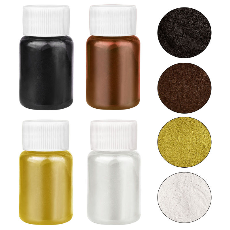 4 Kolory/Zestaw Perłowe Pigmen – Resin Pigment Set recenzja i cena