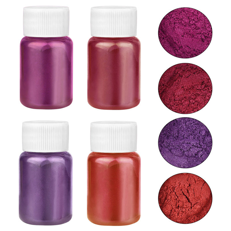 4 Kolory/Zestaw Perłowe Pigmen – Resin Pigment Set recenzja i cena