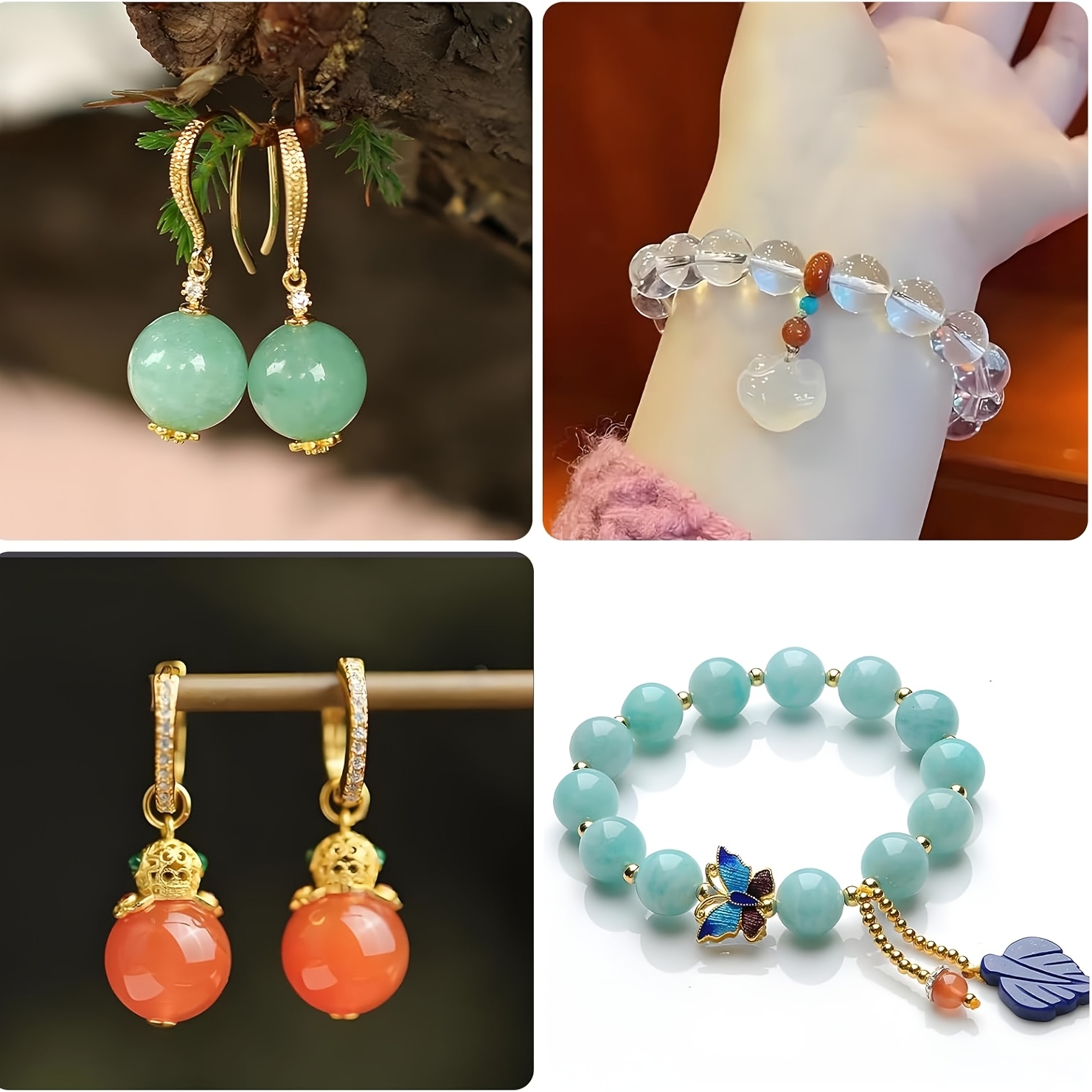 Dwie perforowane sferyczne for – Resin Jewelry Kit recenzja i cena