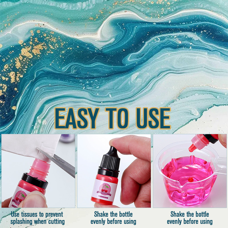 Pigment do żywicy epoksydowej  – Resin Pigment Set recenzja i cena