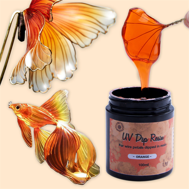 40/100ml UV DIP RESIN wysoka p – Flower Preservation Resin recenzja i cena