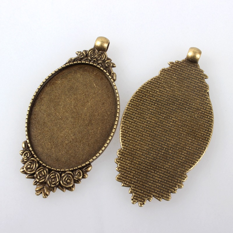 10 szt. Zawieszki w stylu vint – Bezels Set Pendant recenzja i cena