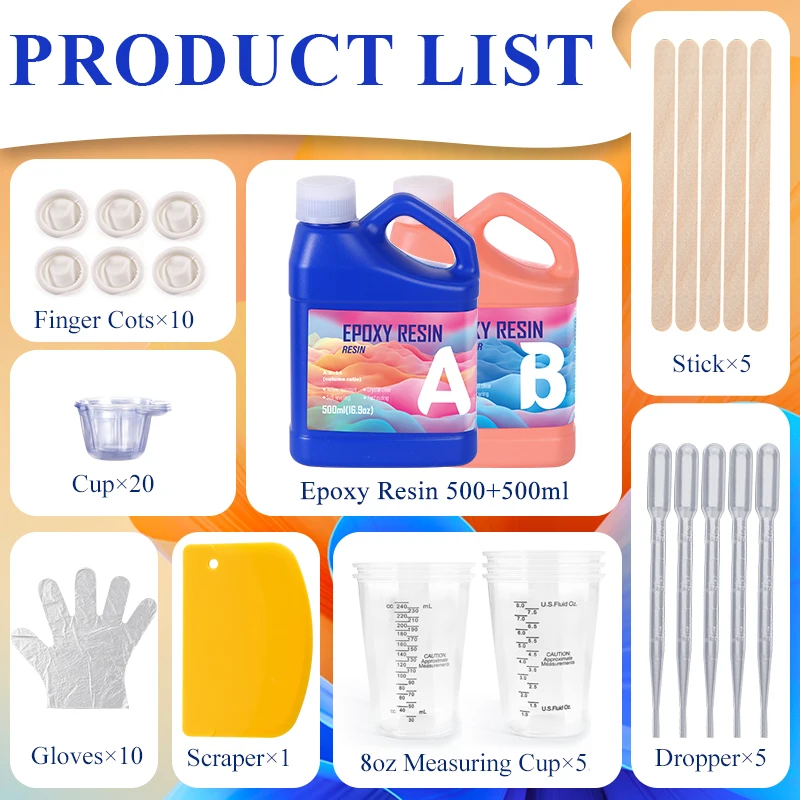 Zestaw żywicy epoksydowej łatw – Epoxy Uv Resin Kit recenzja i cena