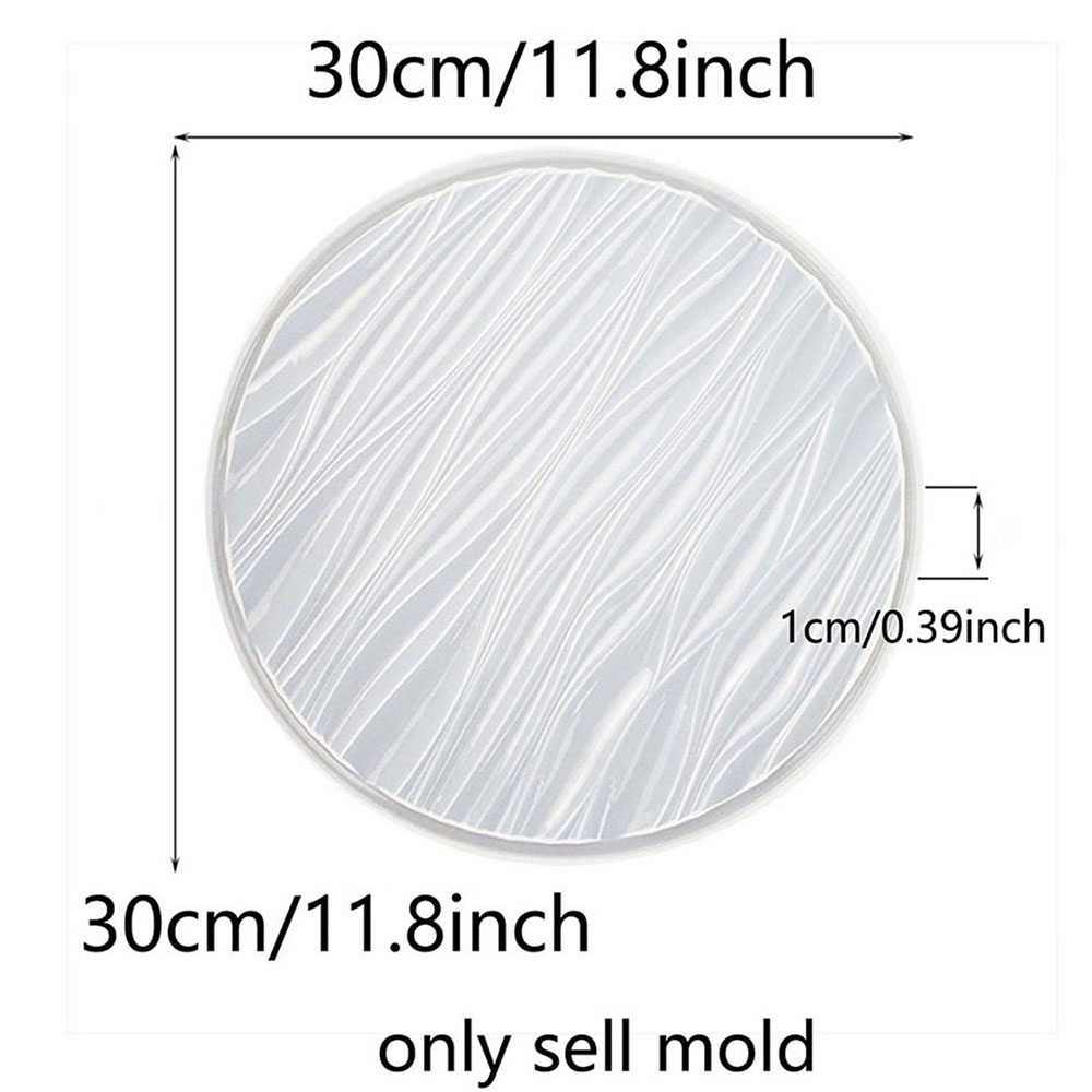 Duża Okrągła Forma Silikonowa  – Silicone Mold Tray recenzja i cena