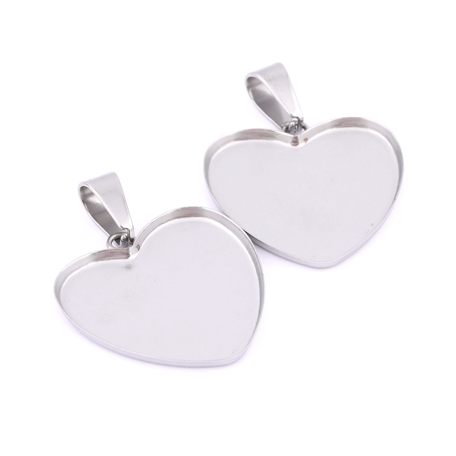 10 szt. Ze stali nierdzewnej p – Bezels Set Pendant recenzja i cena