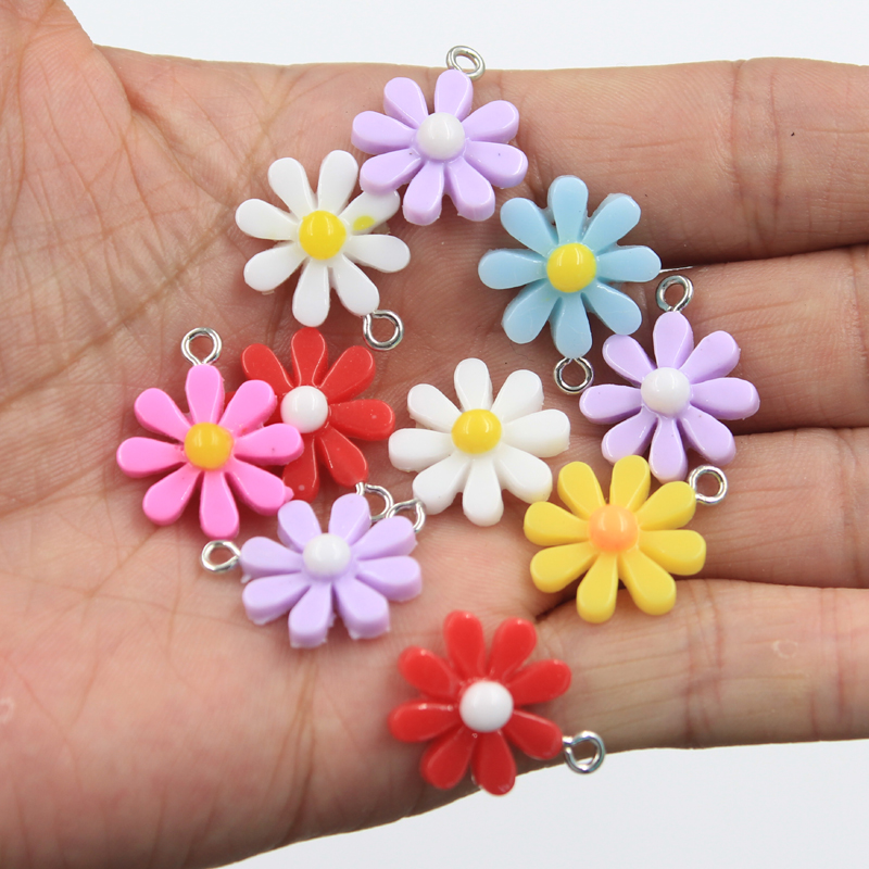 30 sztuk Charms kwiat słoneczn – Flower Preservation Resin recenzja i cena