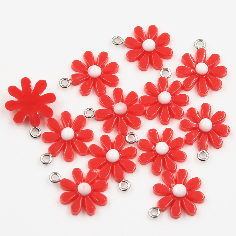 30 sztuk Charms kwiat słoneczn – Flower Preservation Resin recenzja i cena