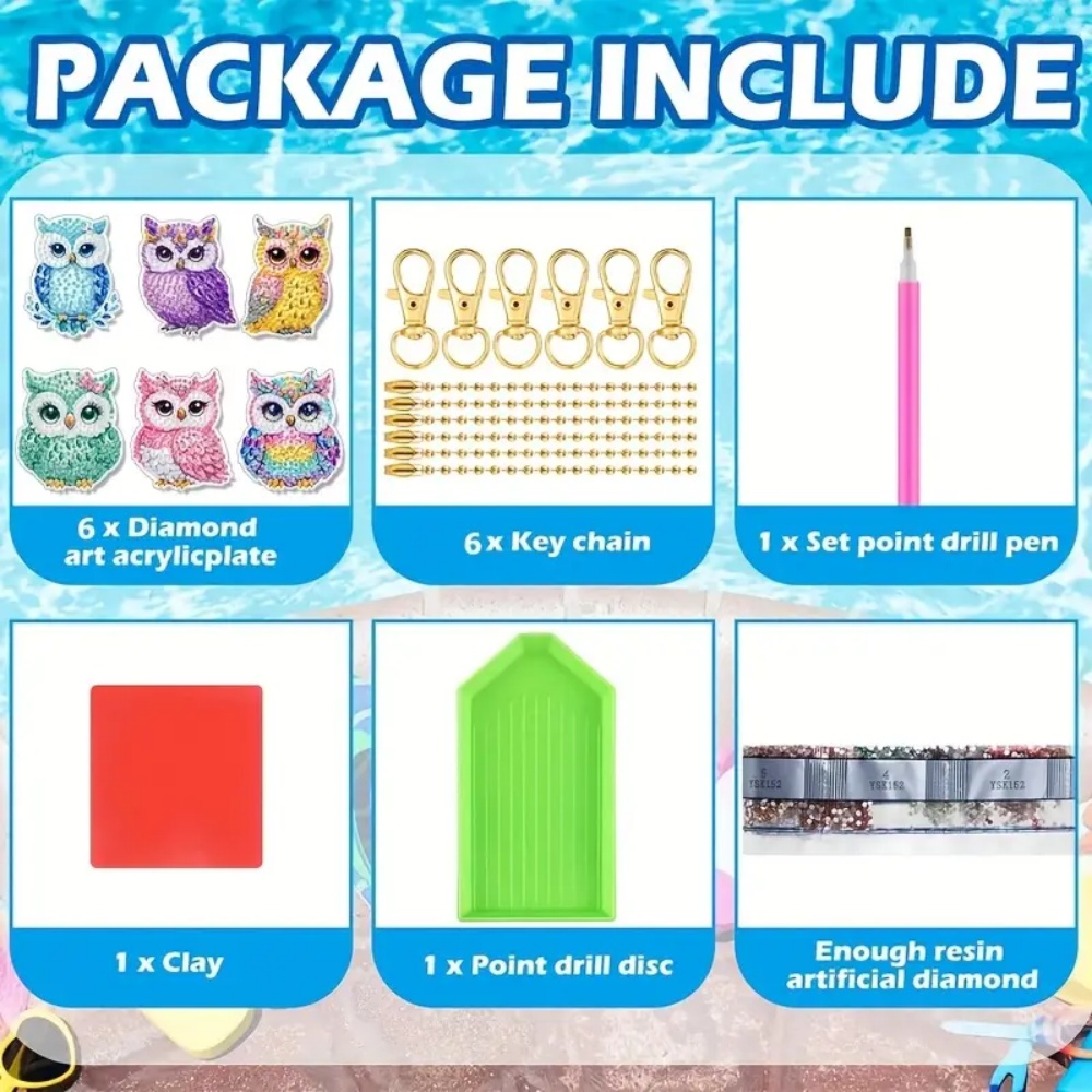 6-częściowy zestaw DIY Brelocz – Resin Craft Kit recenzja i cena