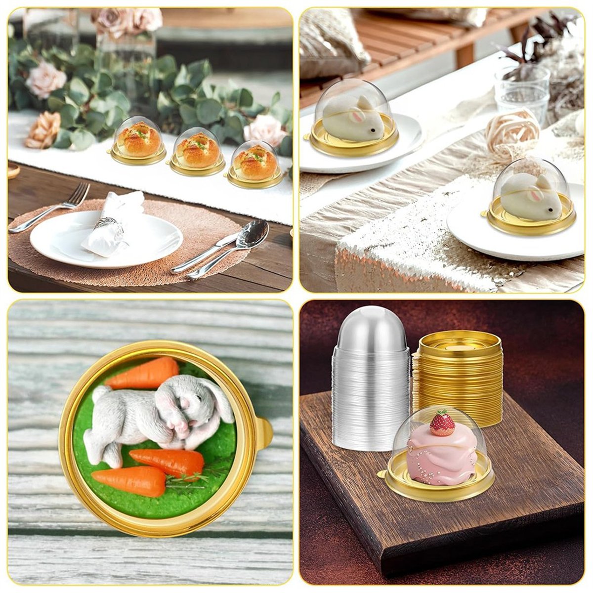 Nowe kopułki do serwowania prz – Dome Mold Clear recenzja i cena