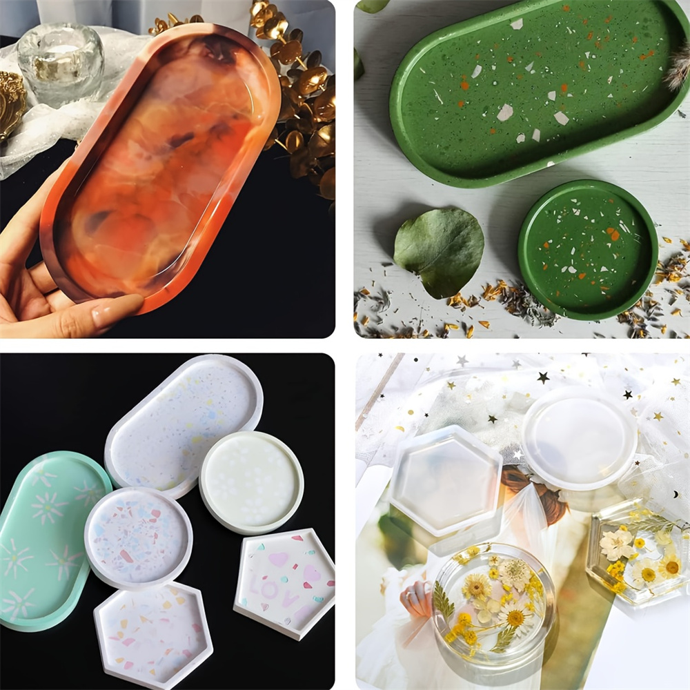 4 sztuki / zestaw silikonowych – Serving Tray Mold recenzja i cena