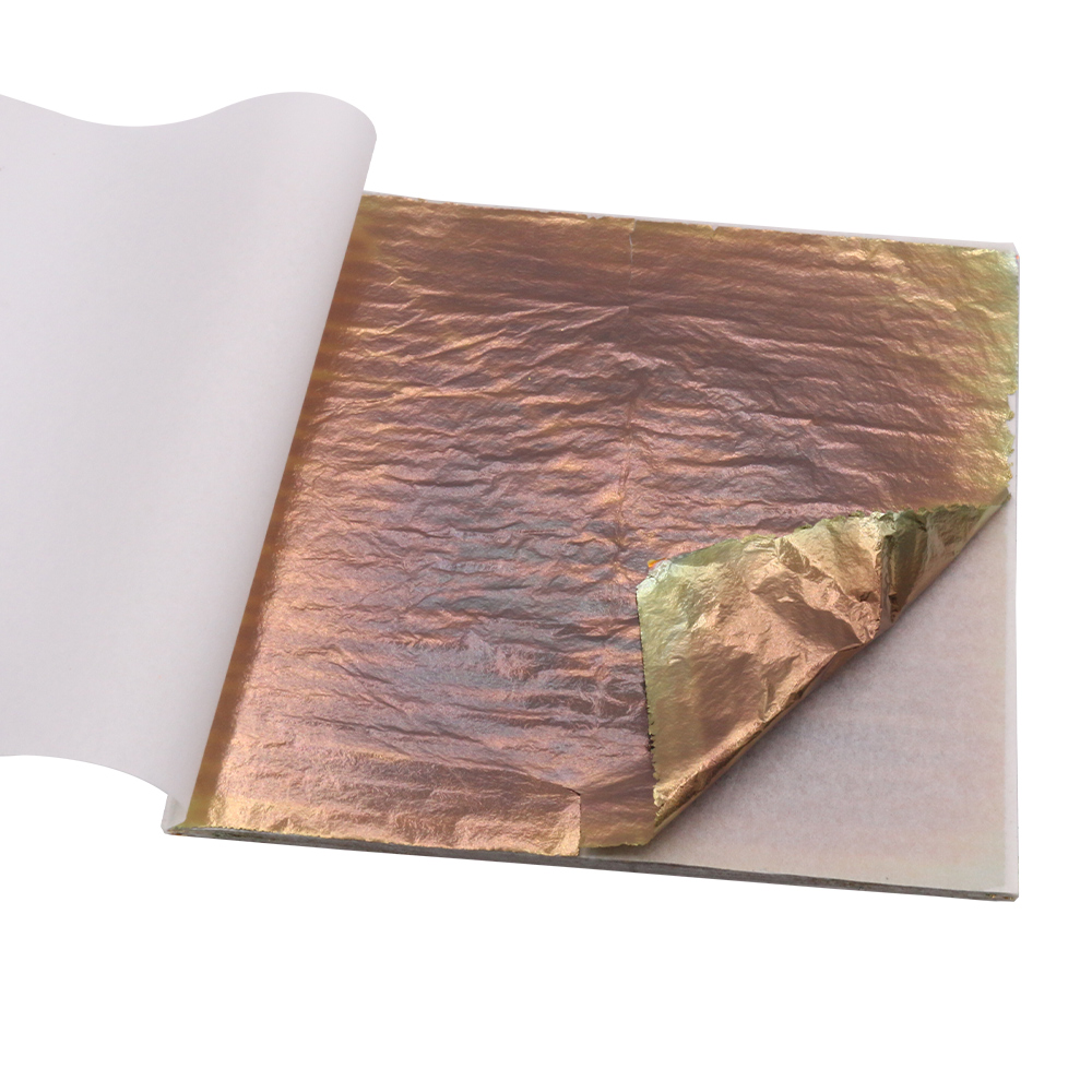 14x14cm Kolorowy arkusz imitac – Gold Foil Flakes recenzja i cena