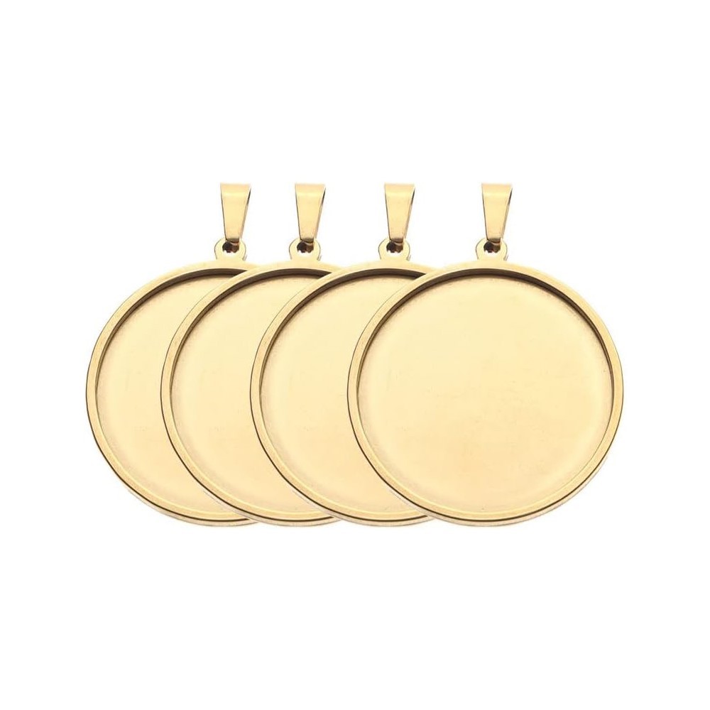 5 sztuk/partia okrągła podstaw – Bezels Set Pendant recenzja i cena