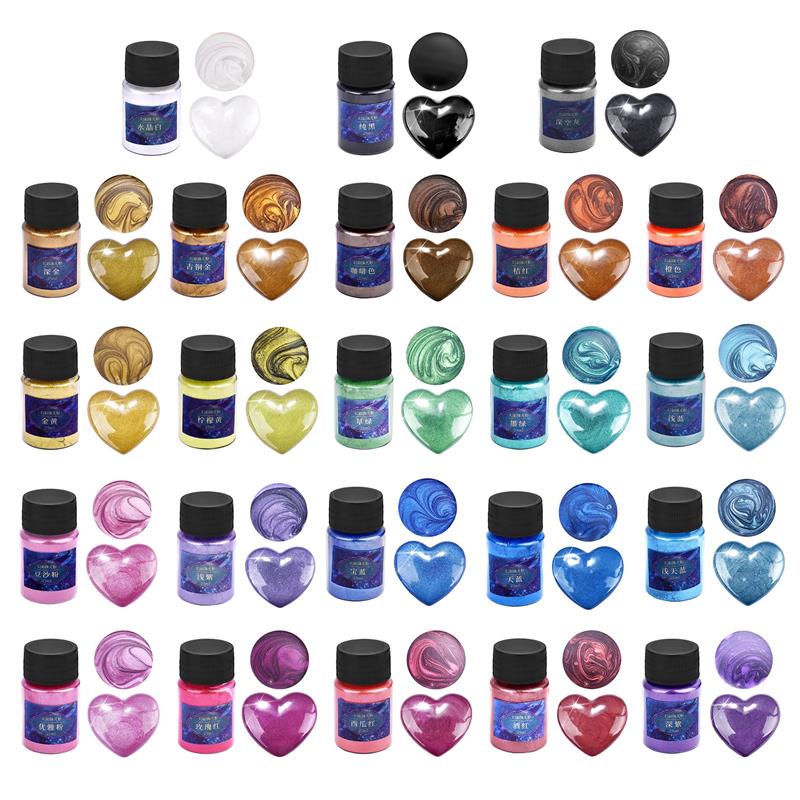 24 kolory żywica epoksydowa ba – Resin Pigment Set recenzja i cena