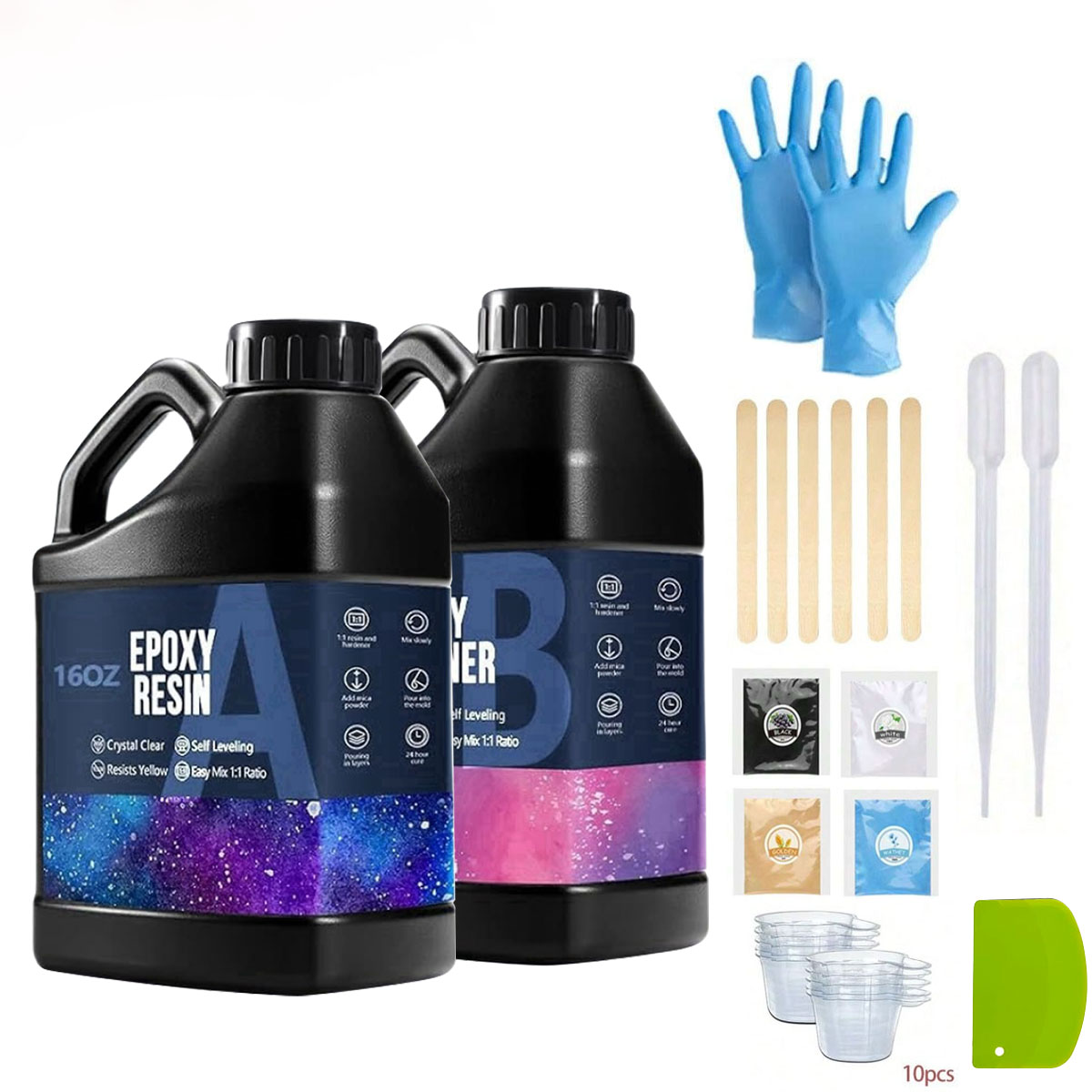 Zestaw żywicy epoksydowej Crys – Resin Jewelry Kit recenzja i cena