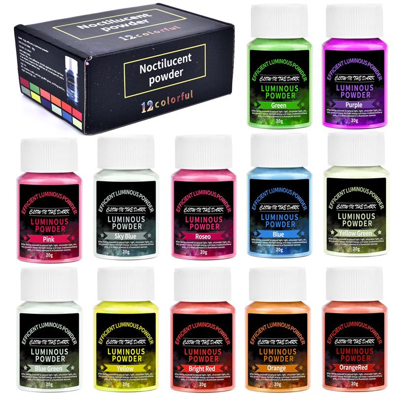 Zestawy świecących w ciemności – Resin Pigment Set recenzja i cena