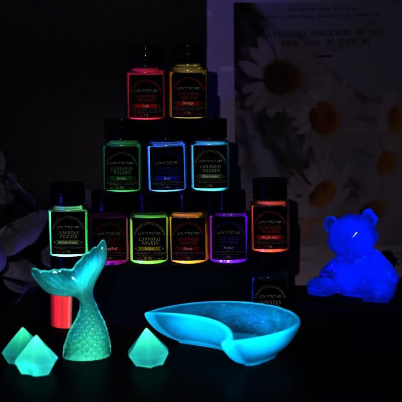 Zestawy świecących w ciemności – Resin Pigment Set recenzja i cena