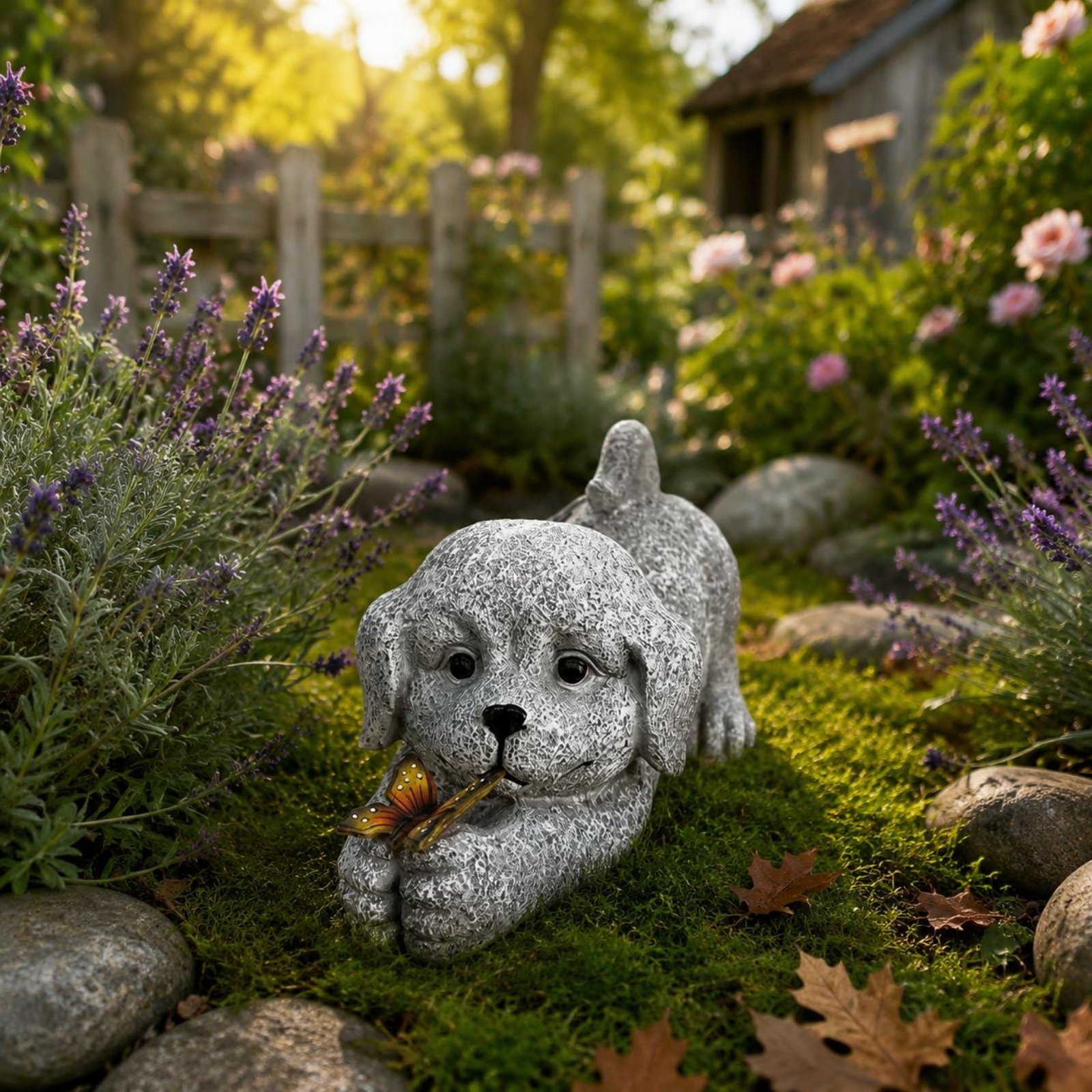 Solarna statua psa z żywicy, s – Crafting Resin recenzja i cena