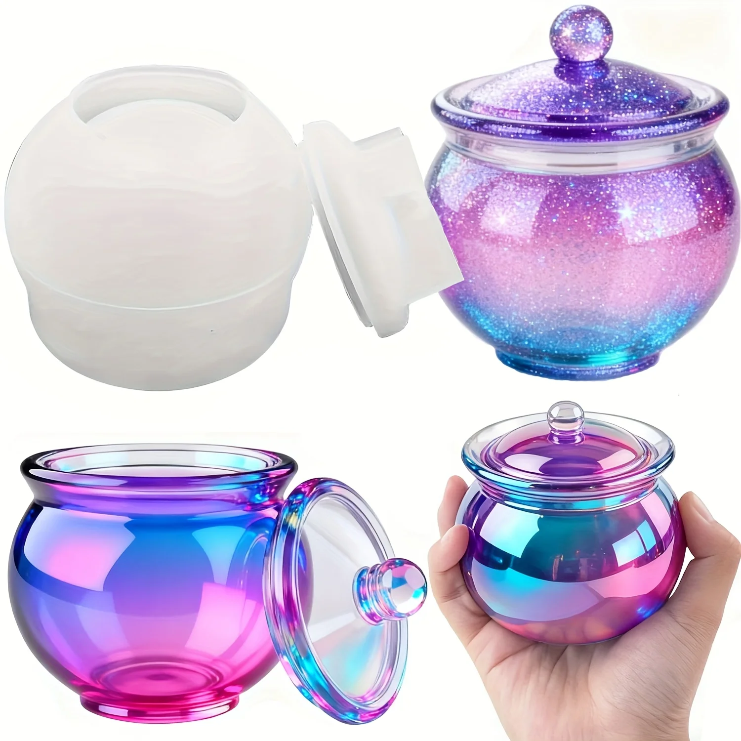 1 zestaw okrągłych form z żywi – Resin Jewelry Kit recenzja i cena