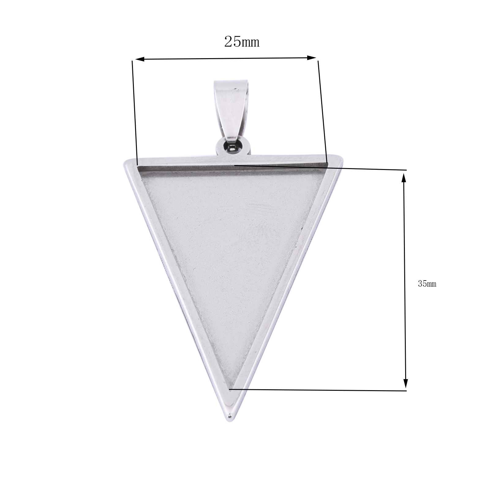 5szt ze stali nierdzewnej 25x3 – Bezels Set Pendant recenzja i cena